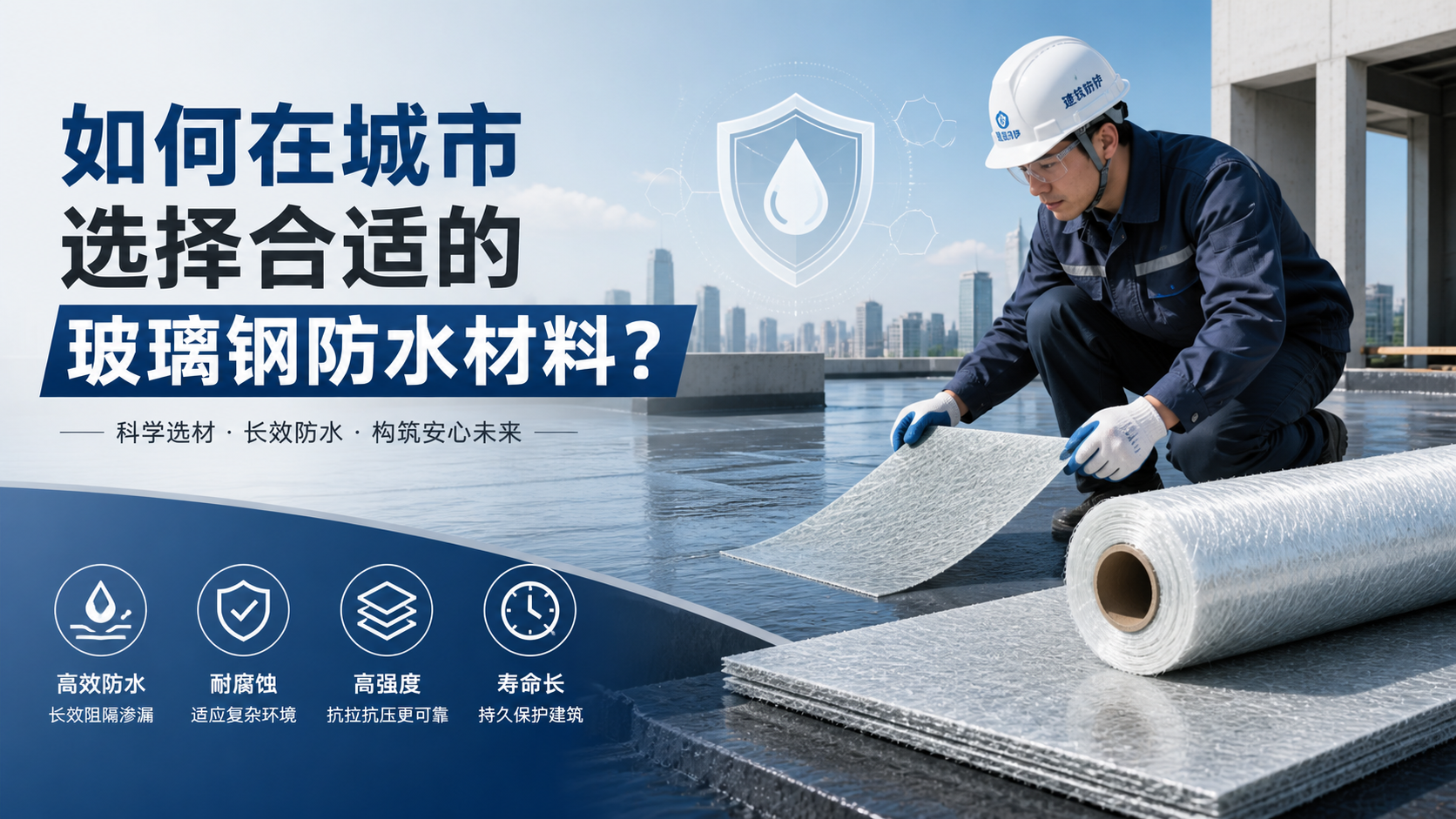 如何在塔城选择合适的玻璃钢防水材料?