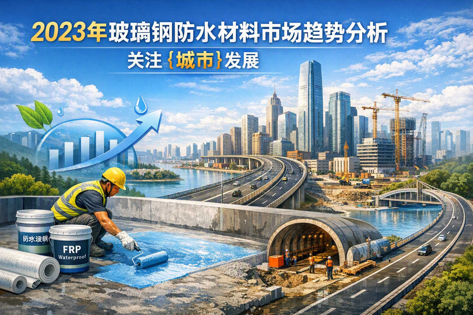 2023年玻璃钢防水材料市场趋势分析,关注 塔城 发展