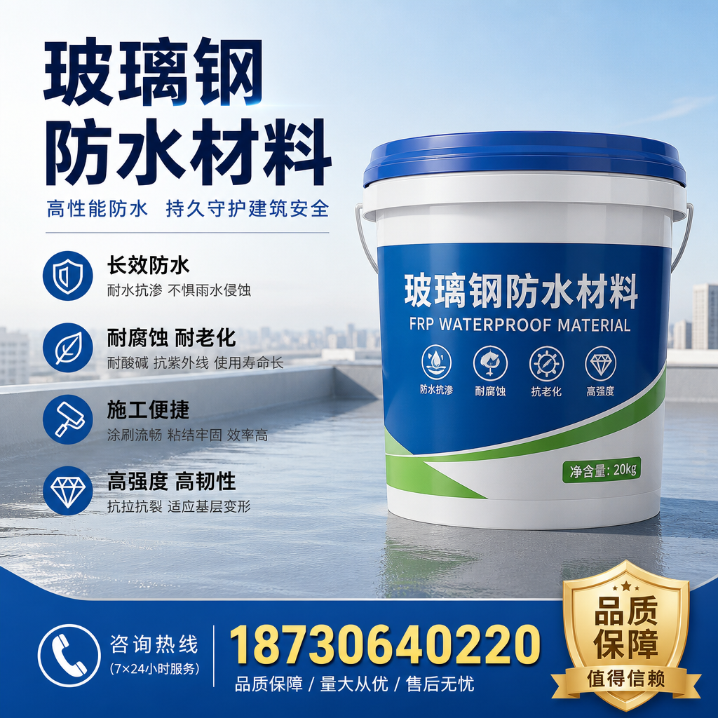 专家解析:玻璃钢防水材料的市场前景分析在 塔城